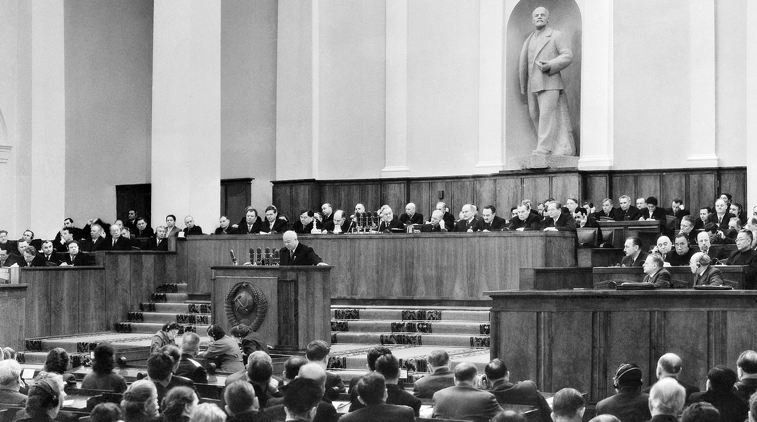 Xrushchyovning KPSSning XX qurultoyida Stalin shaxsiga sig‘inishini yo‘q qilish haqidagi ma’ruzasi